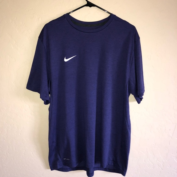 XL Purple Nike Dri-Fit Tee - Picture 1 of 3